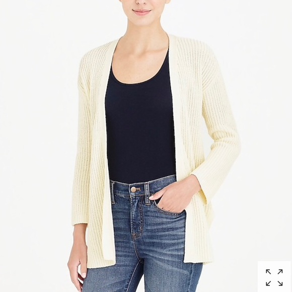 J Crew Cotton Cardigan Sweater Xs Nwot 